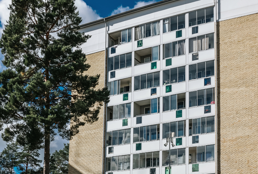 Lägenhetersbyggnad i Stockholm